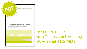 Download Broschüre Web-Hosting