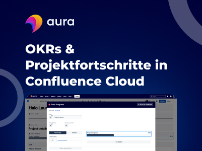Blog-Visuelles Tracking von Fortschritten in Confluence Cloud mit Aura
