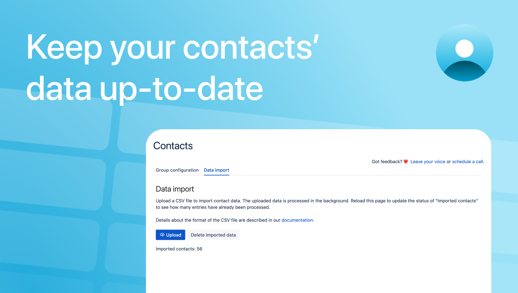 Eigener Dateiupload ermöglicht es dir, die Kontaktdaten in Confluence Cloud um neue Felder wie Instant Messenger anzureichern. Jetzt kostenfrei herunterladen: User Profiles Cloud (Contacts)