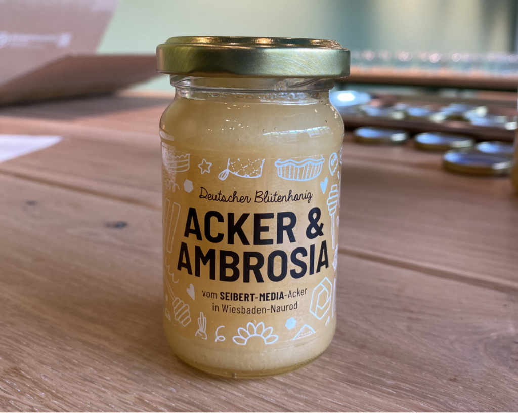 Acker & Ambrosia – unser abgefüllter Honig im Glas